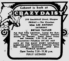 Crazy Daisy advert 1975